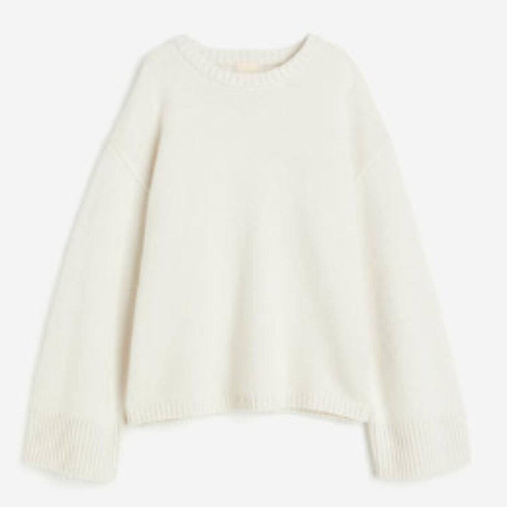 H&M Premium Collection Cashmere-Blend Sweater sz S